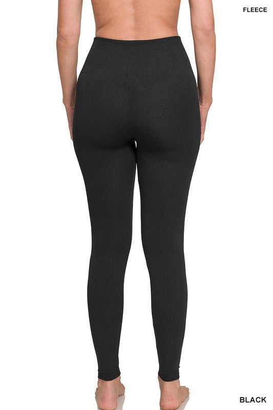 Sweet Steppin' High Waist Leggings in Black Womens Ave Shops- Tilden Co.