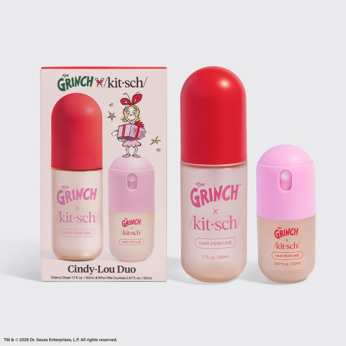 The Grinch x Kitsch Cindy-Lou Duo Set Bath & Body KITSCH- Tilden Co.