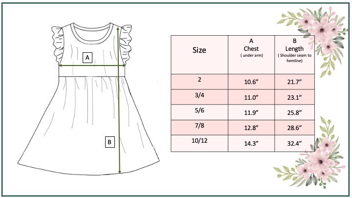 Girl's - Sage Bloom Dress Girl's Dress Adorable Sweetness- Tilden Co.