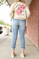 Remio High Rise Mom Jeans    Jeans Kancan- Tilden Co.