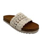 Beatty Sandals in White 130 Sandals Naughty Monkey- Tilden Co.