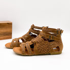Bed and Breakfast Sandals in Tan 130 Sandals Naughty Monkey- Tilden Co.