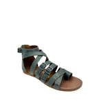 Blair Sandals in Teal 130 Sandals Naughty Monkey- Tilden Co.