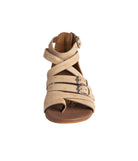 Blair Sandals in White 130 Sandals Naughty Monkey- Tilden Co.