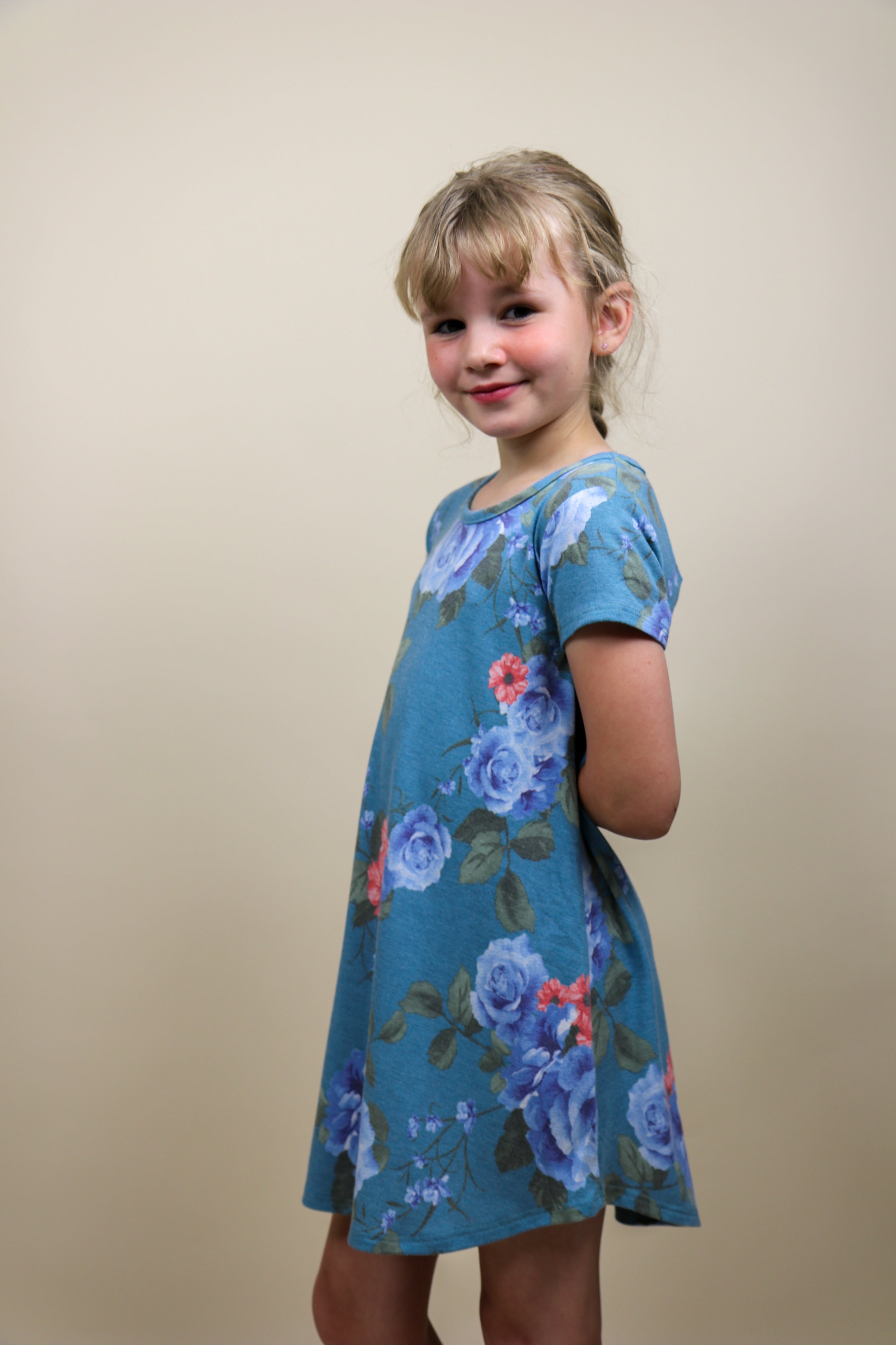 Kids Floral Dress Girl's Dress Chris and Carol- Tilden Co.