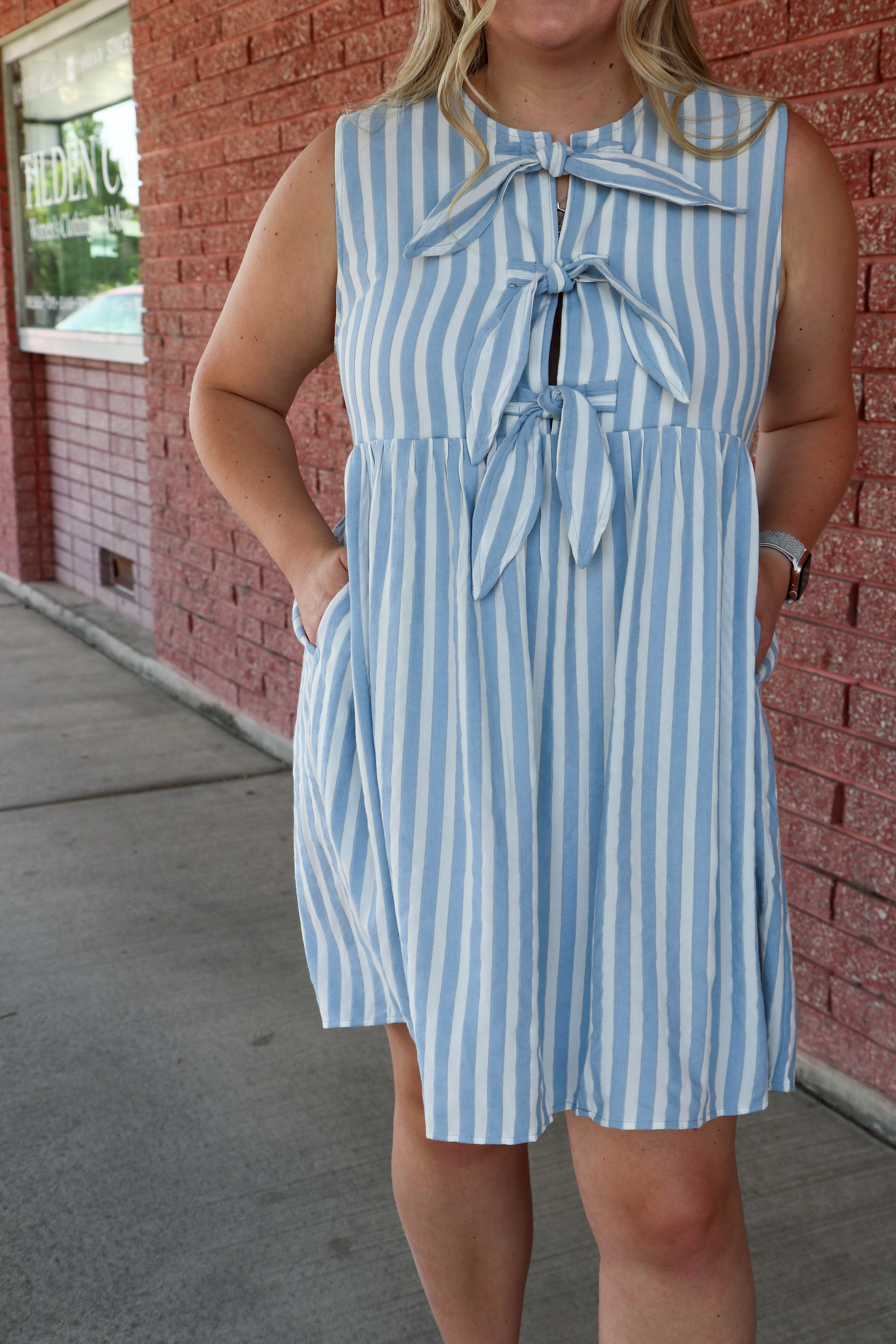 Sugar Sky Mini Dress Knee Length Dress AnnieWear- Tilden Co.