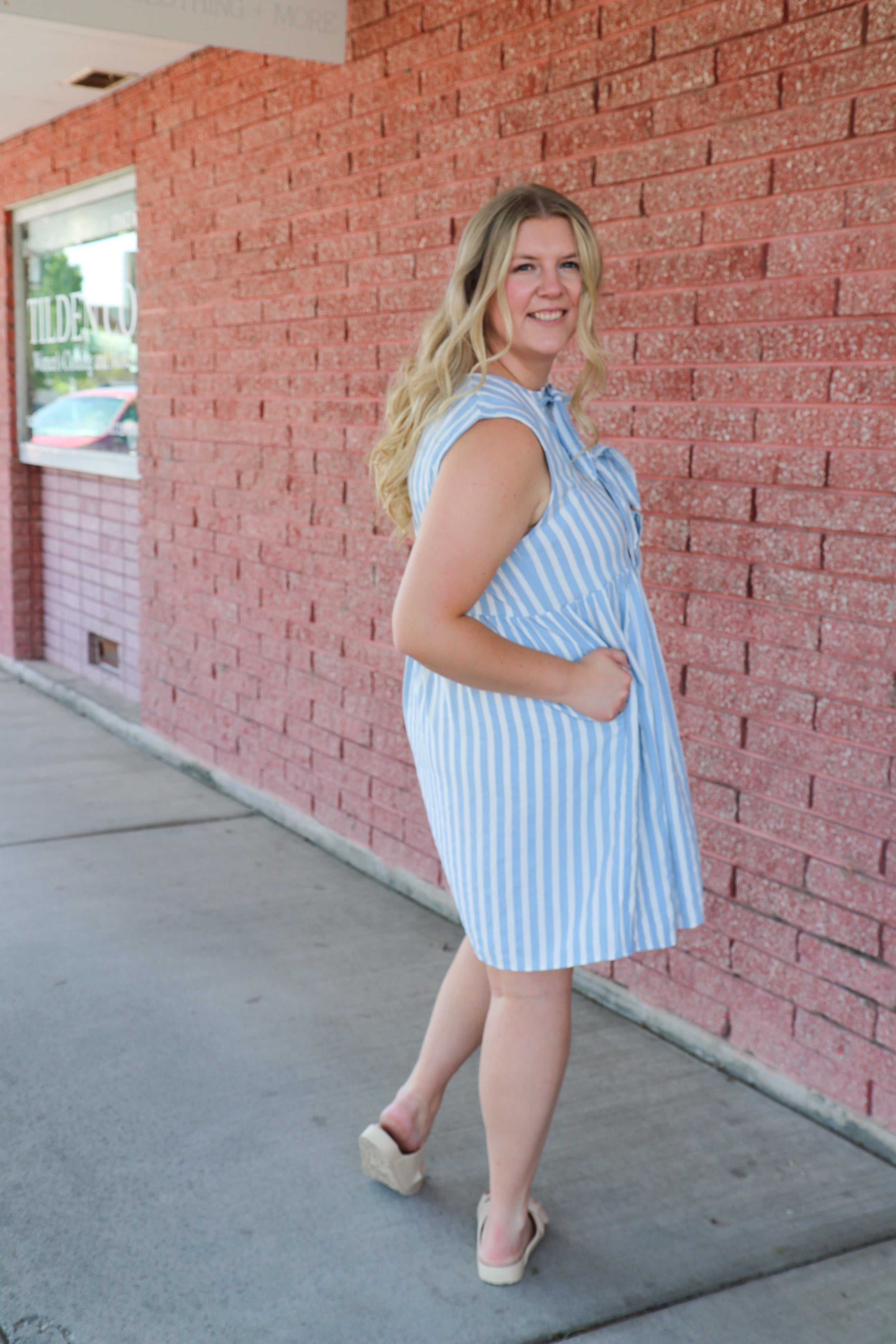 Sugar Sky Mini Dress Knee Length Dress AnnieWear- Tilden Co.