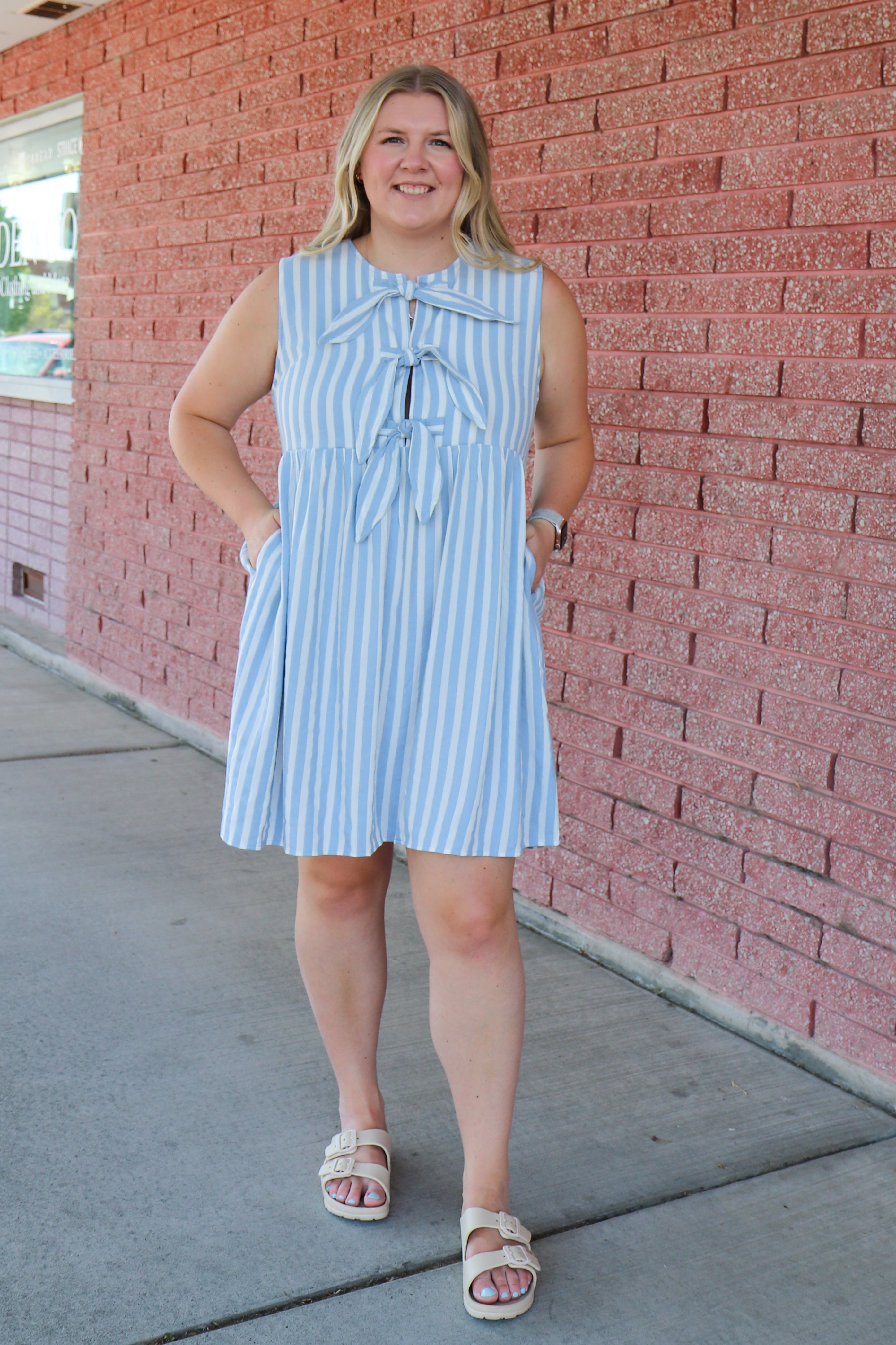 Sugar Sky Mini Dress Knee Length Dress AnnieWear- Tilden Co.