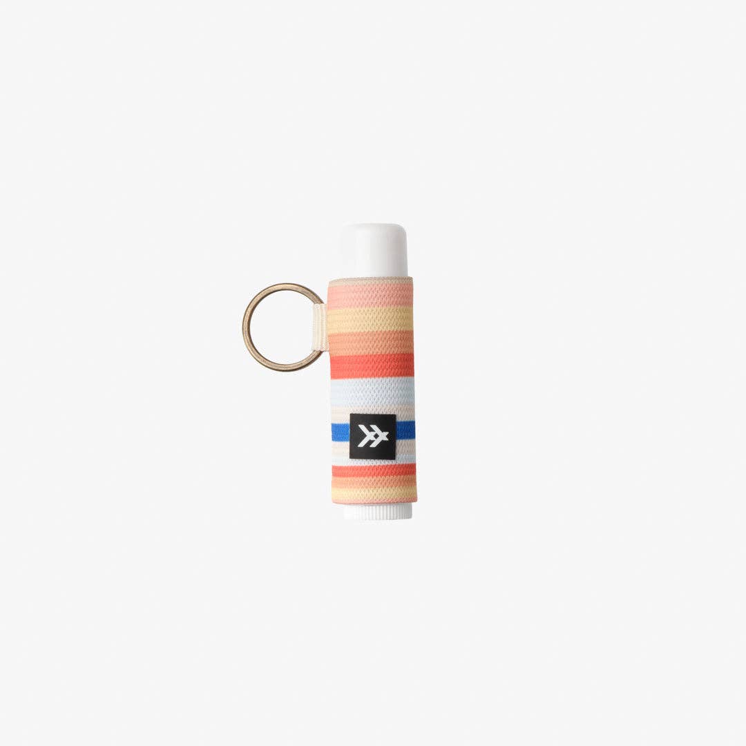 Renae Peach - Chapstick Holder Keychain lip balm holder Thread- Tilden Co.
