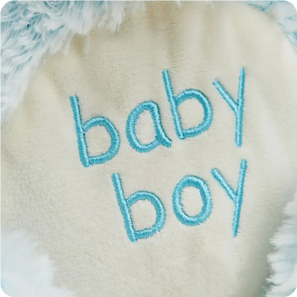 Baby Boy Bear Warmies Stuffed Animal Warmies- Tilden Co.