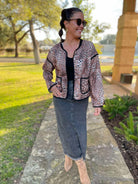 PREORDER: Better Than Revenge Leopard Print Jacket Womens Ave Shops- Tilden Co.