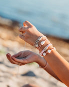 Shimmer Hair Tie Bracelets hair ties K'Lani hair tie bracelets- Tilden Co.