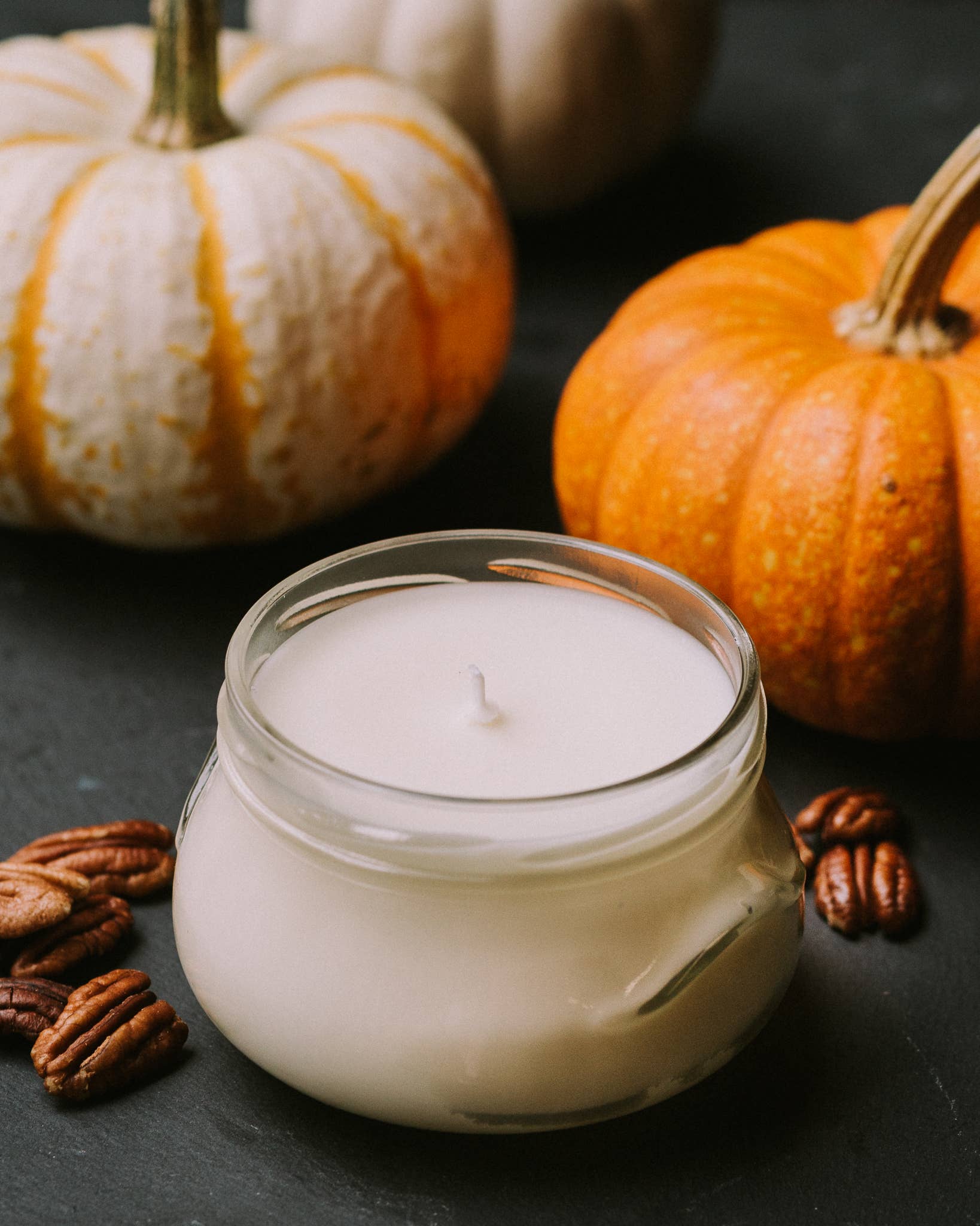 11 oz Pumpkin Creme Candle    candle Velvet Whiskey Candle Co- Tilden Co.