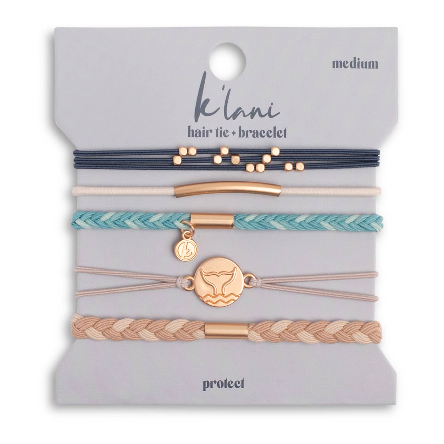 Protect Hair Tie Bracelets hair ties K'Lani hair tie bracelets- Tilden Co.