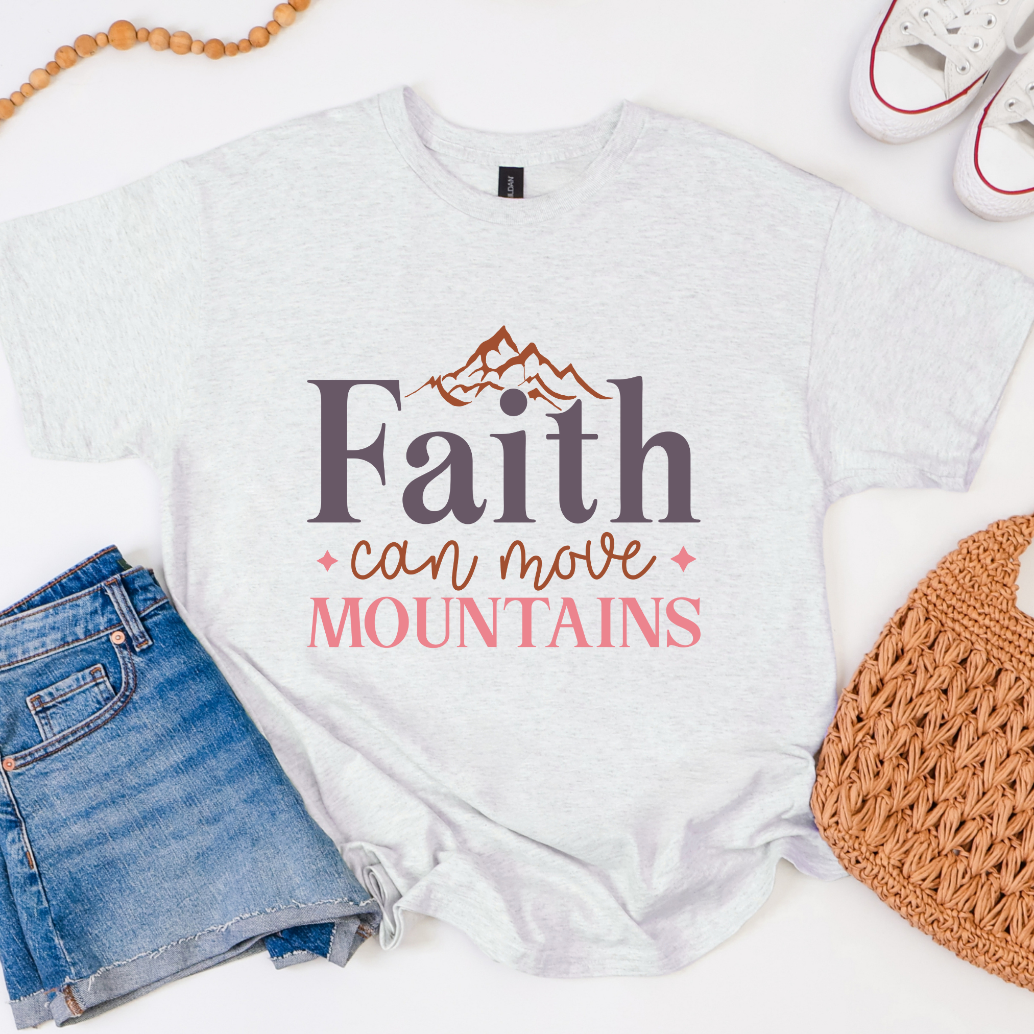 Can Move Mountains Graphic Tee and Sweatshirt Sweater Ave Shops- Tilden Co.