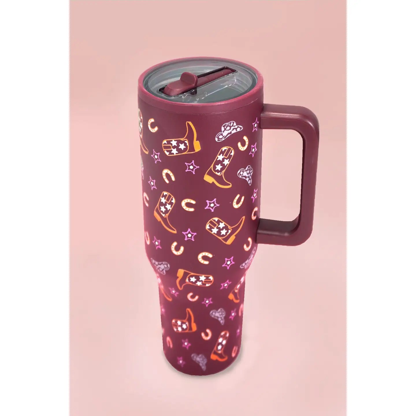 40oz Spill Free Tumbler Western Wine Western Wine Tumbler JOSSLYN by wall to wall- Tilden Co.