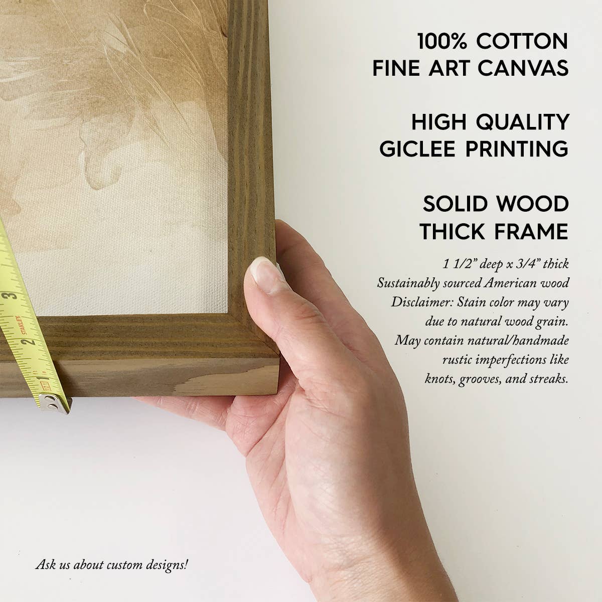 Jesus Walking with Light Haired Girl - Jesus Canvas Art Hangout Home- Tilden Co.