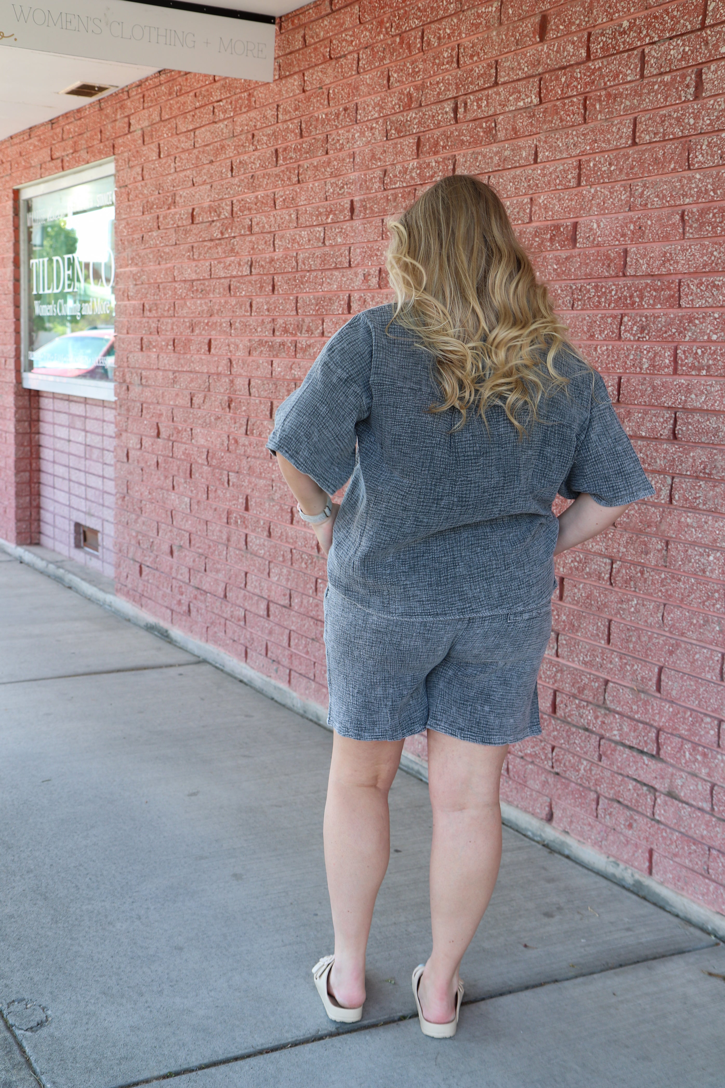 The Everyday Cotton Top Collared Shirt Polagram- Tilden Co.