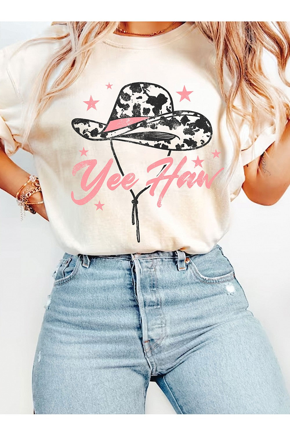 Yee Haw Graphic Tee - Final Sale    Graphic T-Shirt Rustee Clothing- Tilden Co.