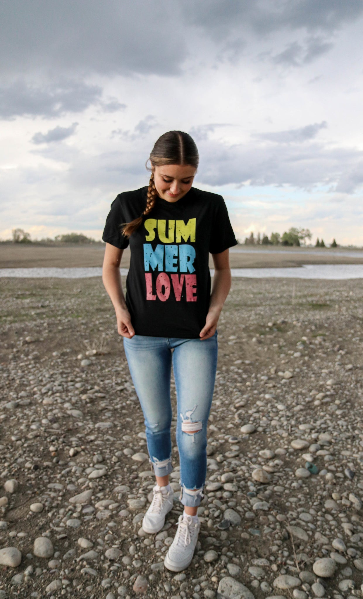 Summer Love Graphic Tee    Shirts & Tops Daydreamer Creations- Tilden Co.