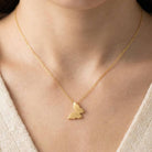 Mini Butterfly Necklace Necklace Fame Accessories- Tilden Co.