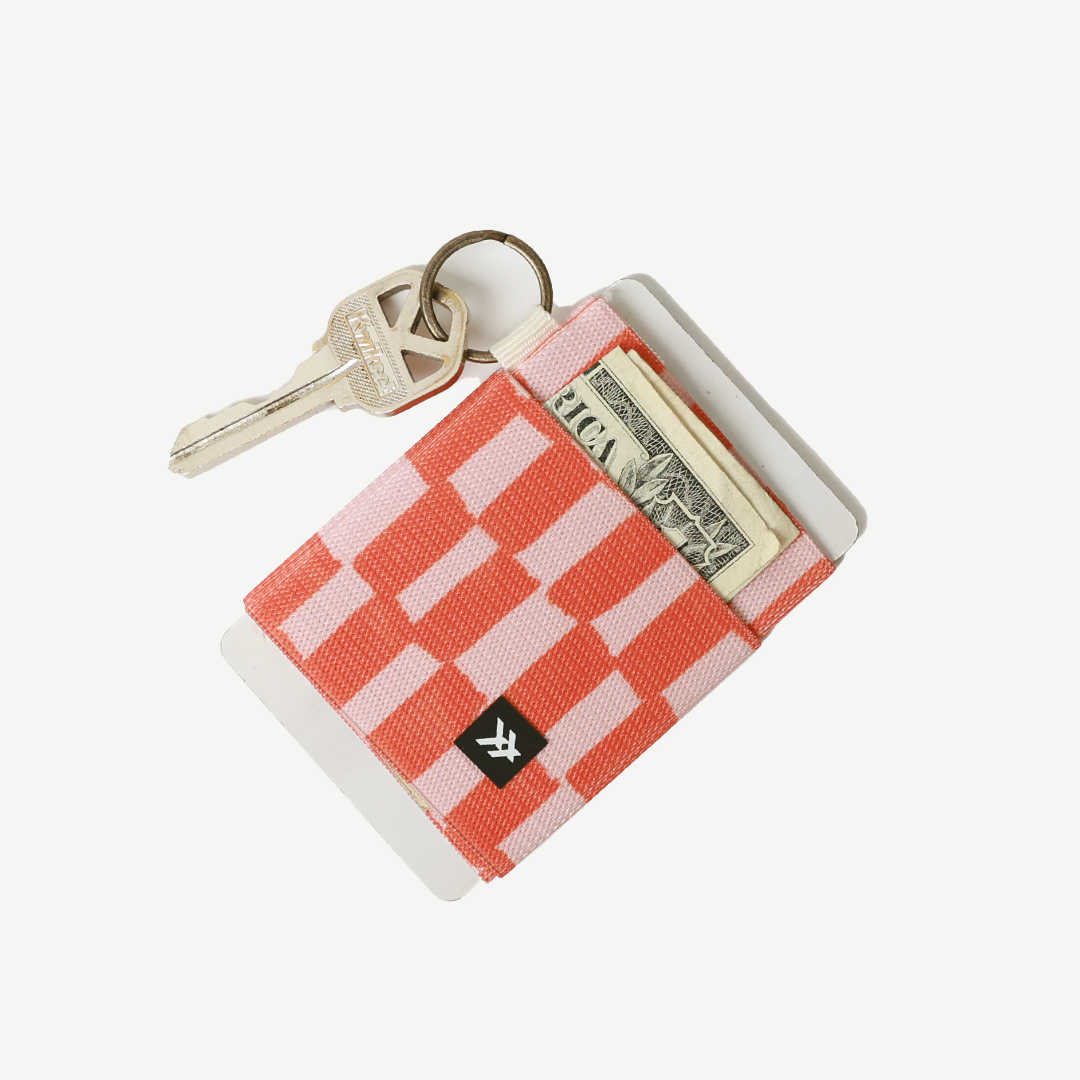 Scout Peach - Elastic Wallet Wallets & Money Clips Thread- Tilden Co.