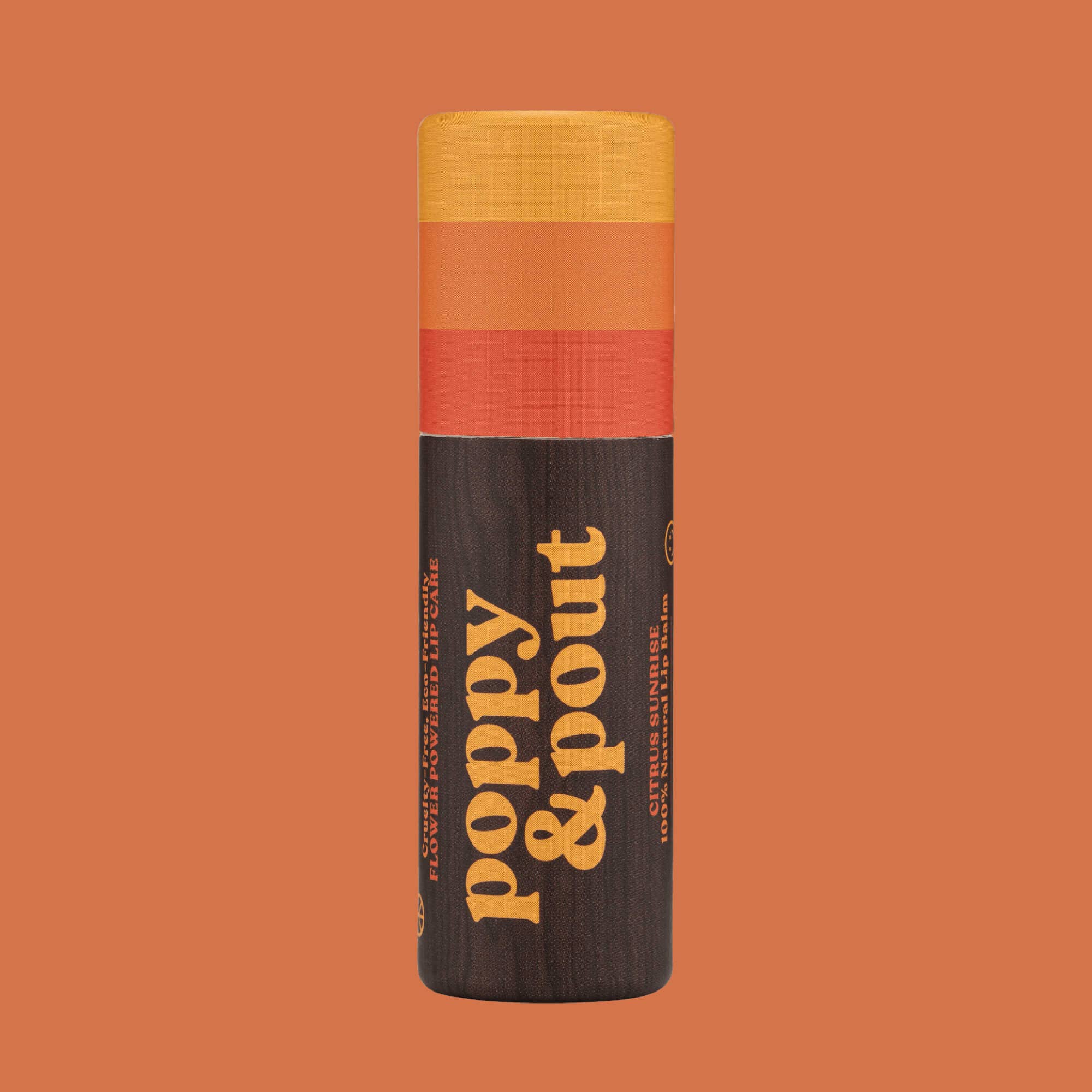 Lip Balm, Retro Surf, Citrus Sunrise    lip balm Poppy & Pout- Tilden Co.