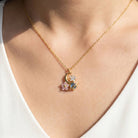 Celestial Cluster Pendant Necklace Necklace Fame Accessories- Tilden Co.