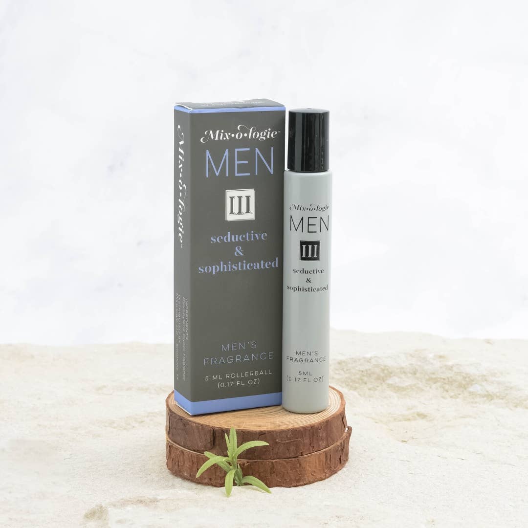 Mixologie Men III (Seductive & Sophisticated) Cologne Roll On cologne Mixologie- Tilden Co.