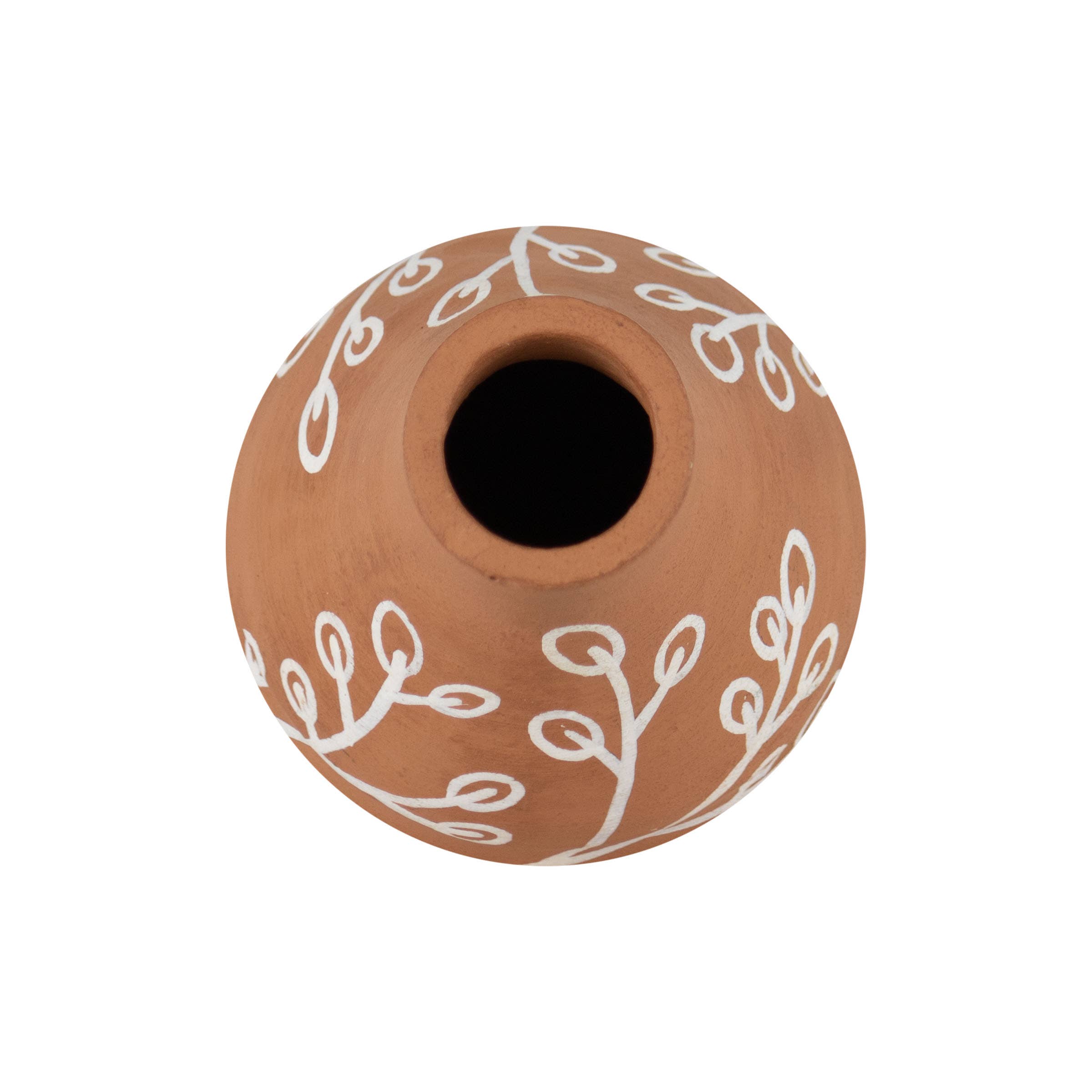 Nicole Terracotta Bud Vase    decor Foreside Home & Garden- Tilden Co.