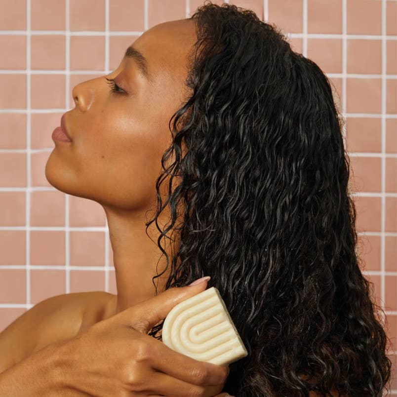Coconut Oil Conditioner Bar for Dry Damaged Hair Soap KITSCH- Tilden Co.
