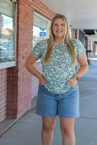 Bermuda Denim Mom Shorts Bermuda Shorts AnnieWear- Tilden Co.