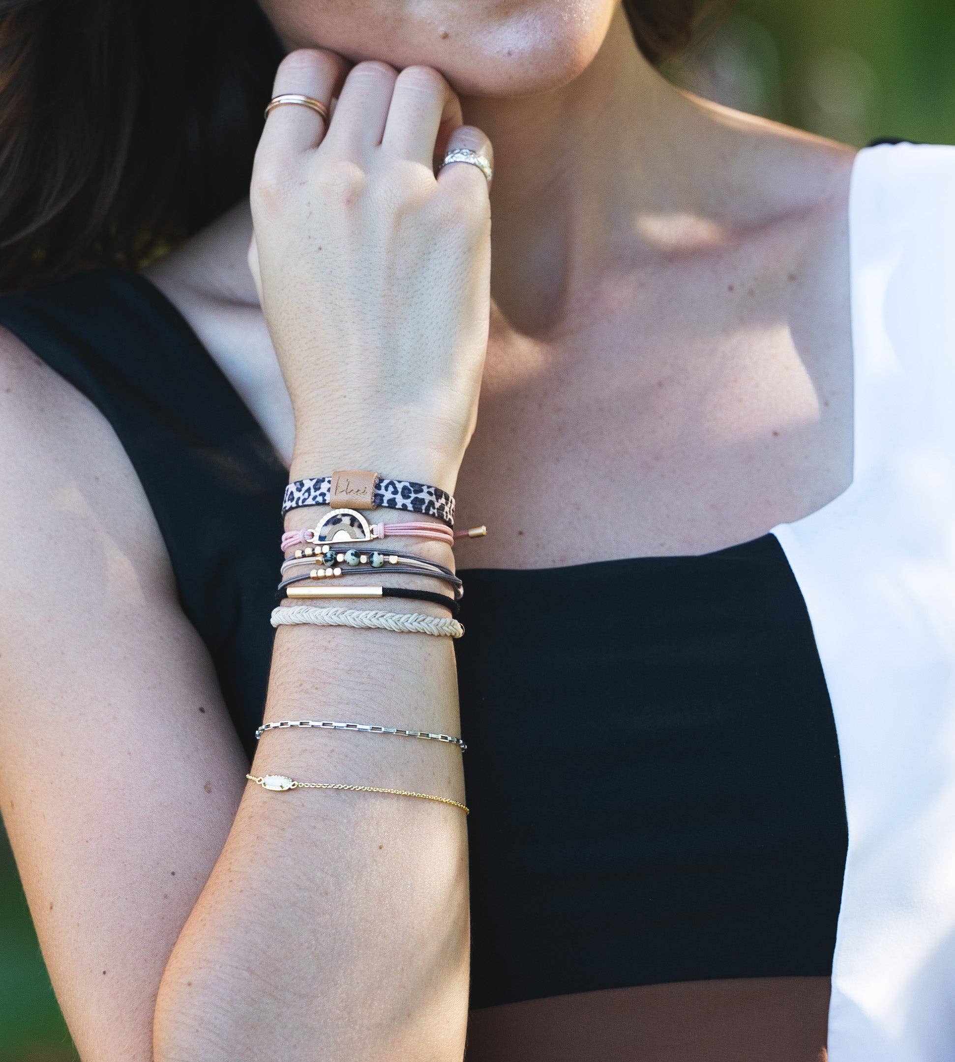 Wild Hair Tie Bracelets K'Lani hair tie bracelets- Tilden Co.