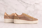 Diva Sneaker in Rose Gold 120 Sneakers Naughty Monkey- Tilden Co.