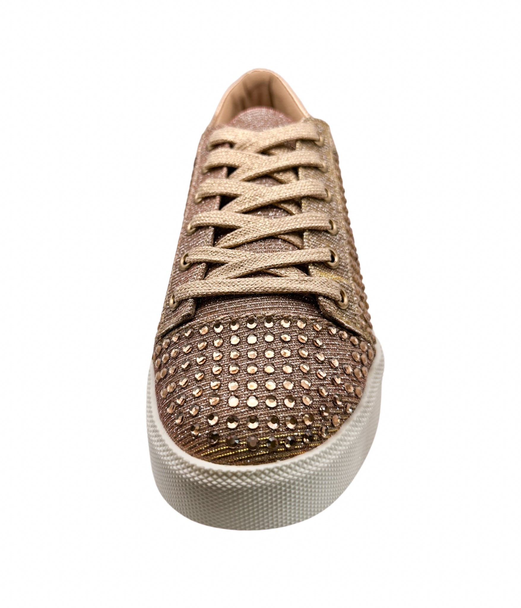Diva Sneaker in Rose Gold 120 Sneakers Naughty Monkey- Tilden Co.