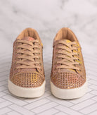 Diva Sneaker in Rose Gold 120 Sneakers Naughty Monkey- Tilden Co.
