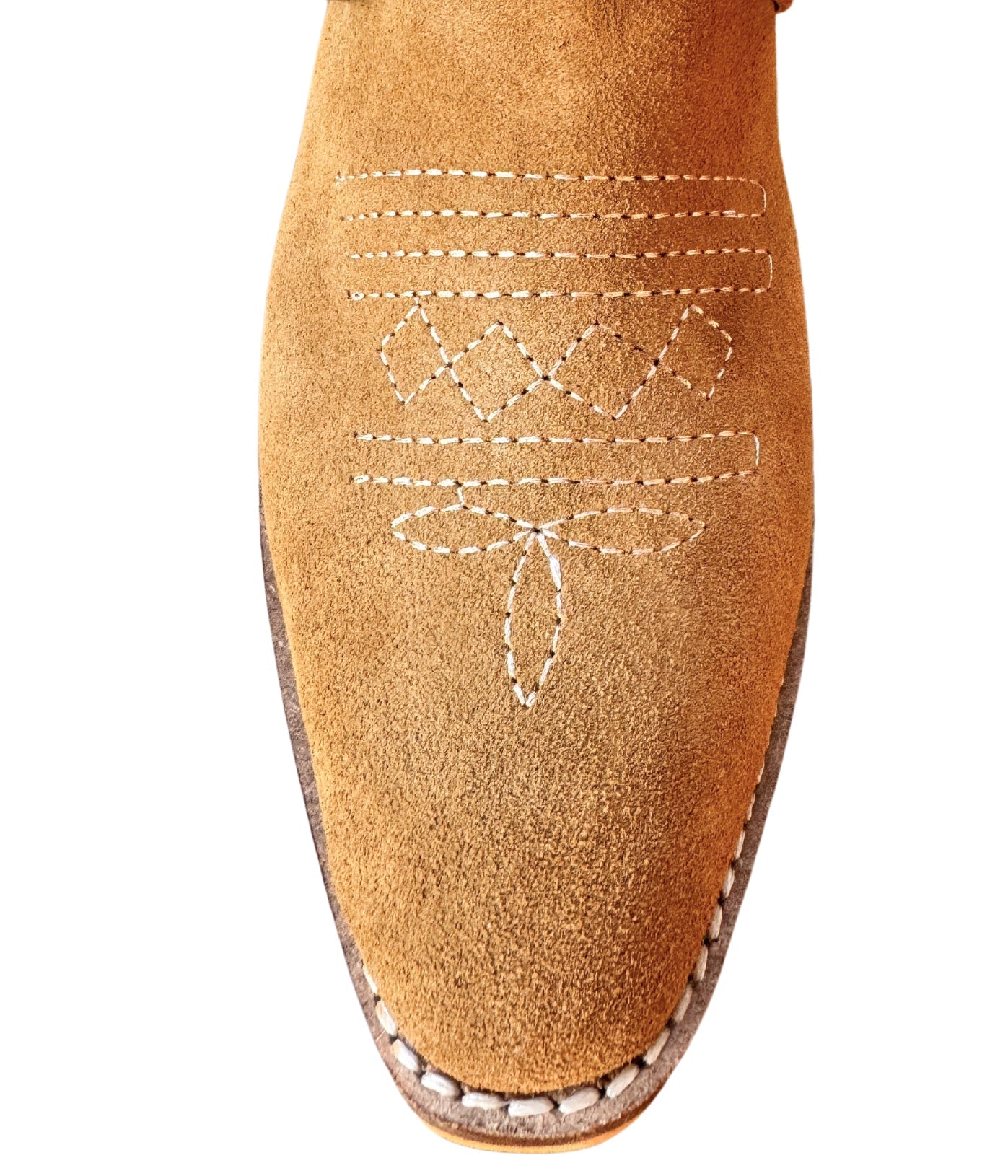 Drancy Western Mule in Tan 100 Western Boots Naughty Monkey- Tilden Co.