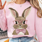 One Smart Bunny Graphic Sweatshirt in Three Colors Womens Ave Shops- Tilden Co.