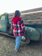 Jackson Plaid Shacket in Two Colors Womens Ave Shops- Tilden Co.