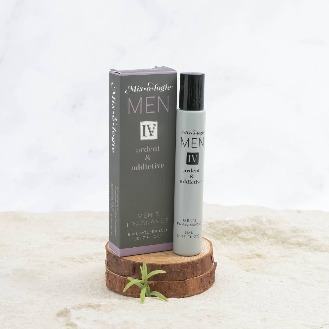 Mixologie Men IV (Ardent & Addictive) Cologne Roll On cologne Mixologie- Tilden Co.