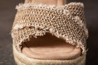 Elinor Wedge in Taupe 140 Wedges Naughty Monkey- Tilden Co.