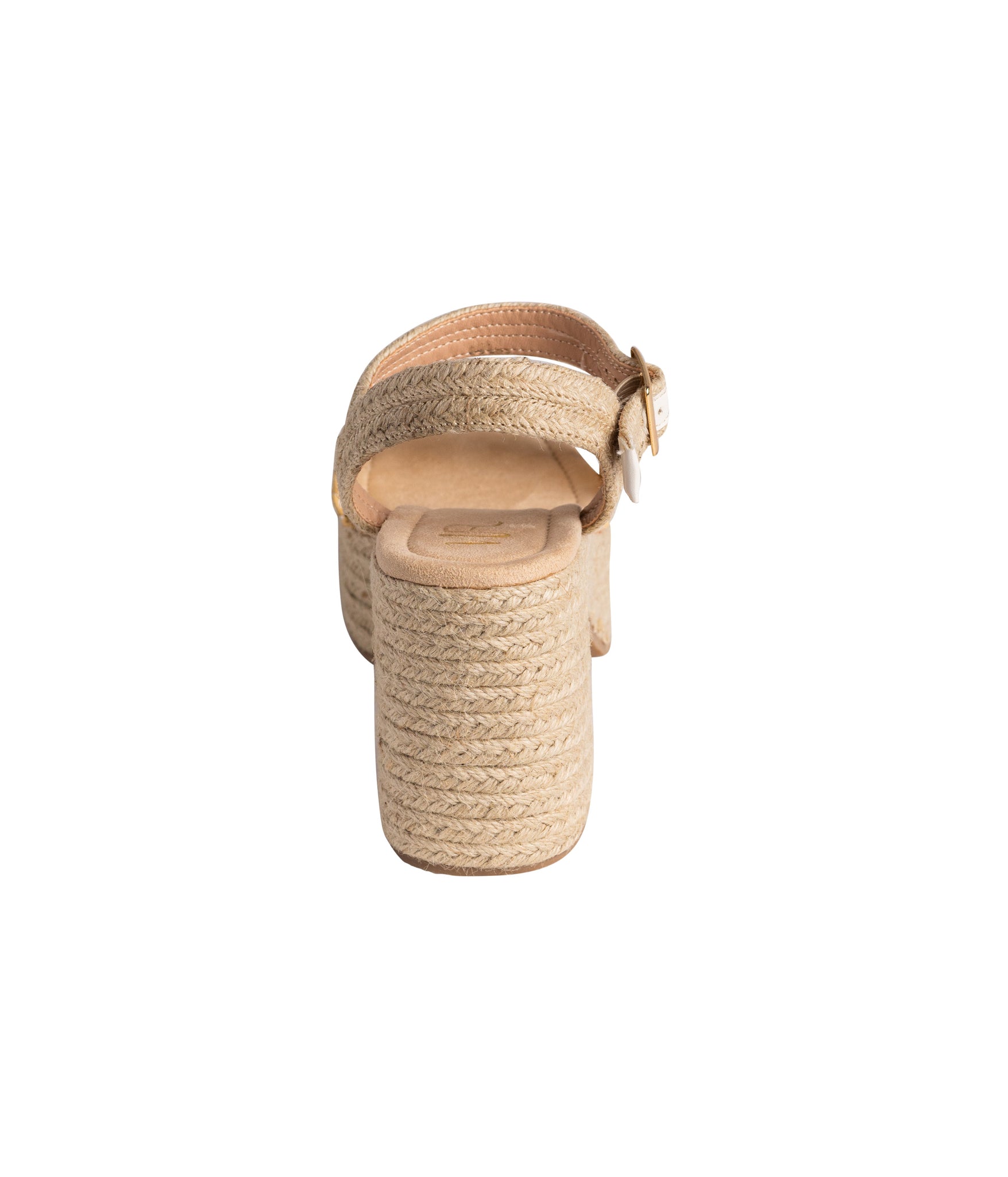 Elise Platform Sandals in Off White 140 Wedges Naughty Monkey- Tilden Co.