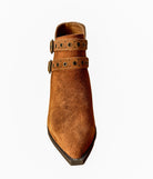 Elsa Leather Ankle Boot in Tan Shoes Ave Shops- Tilden Co.