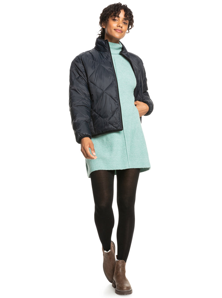 Wind Swept Lightweight Padded Packable Jacket    shacket Roxy- Tilden Co.