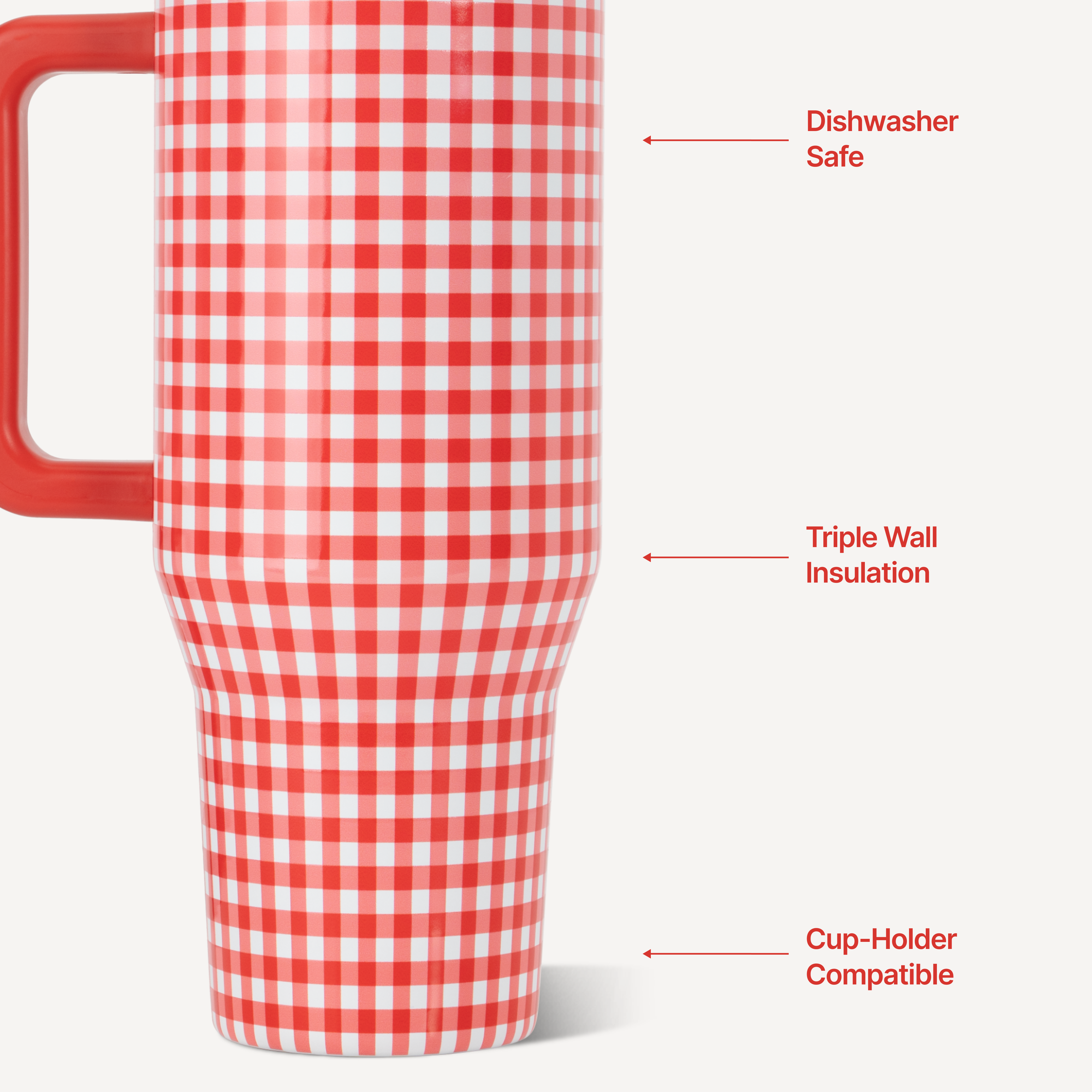 Summer Picnic 40 oz HydroJug Tumbler HydroJug- Tilden Co.