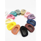 Oval Shape Flat Hair Claw Love and Repeat- Tilden Co.