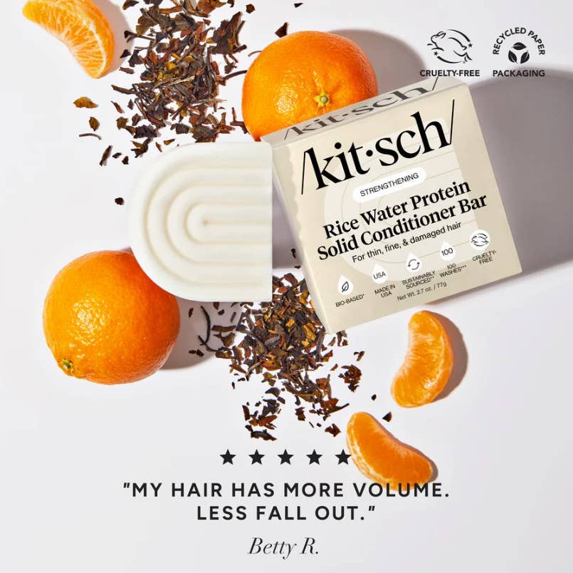 Rice Water Conditioner Bar for Hair Growth KITSCH- Tilden Co.