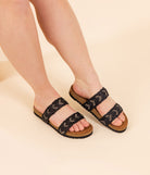 Fia Sandal in Black 130 Sandals Naughty Monkey- Tilden Co.