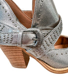 Fiona Ankle Boot in Silver    Shoes Ave Shops- Tilden Co.