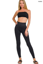 Sweet Steppin' High Waist Leggings in Black Womens Ave Shops- Tilden Co.